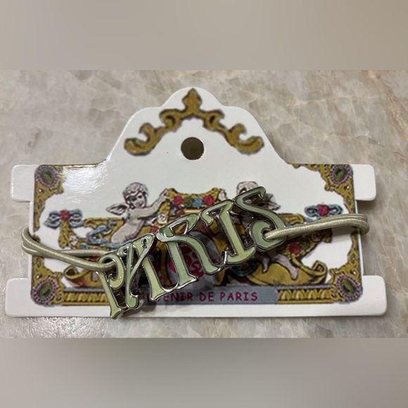 Paris Souvenir Ponytail Holder - Picture 1 of 3